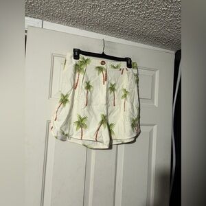 Farm rio palm tree shorts